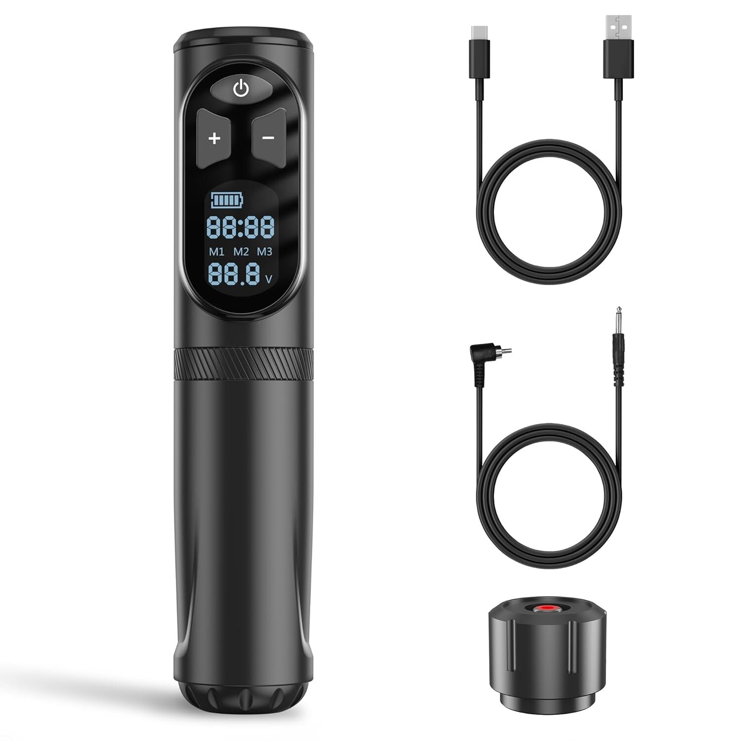 TATOMATE Wireless Tattoo Gun Machine, 2-6 mm Stroke Length Tattoo Pen