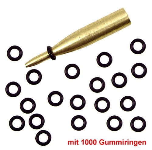 Dart Shaft Lock System with 1000 rubber rings for dart shafts