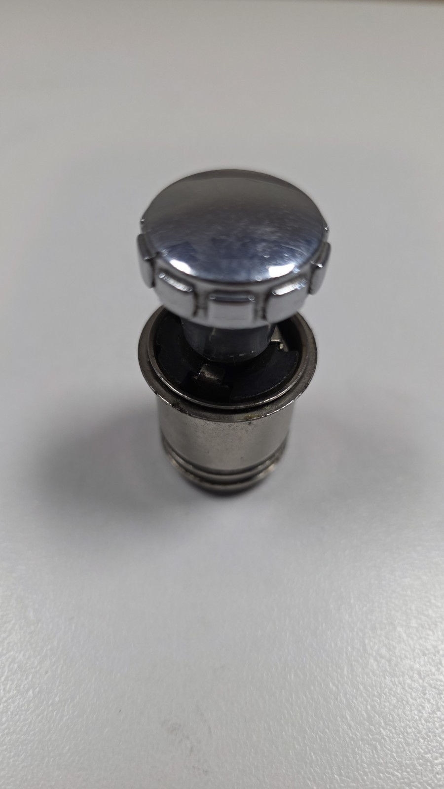 ORIGINAL 1954-1955 PACKARD CASCO 6 VOLT CHROME CIGARETTE LIGHTER