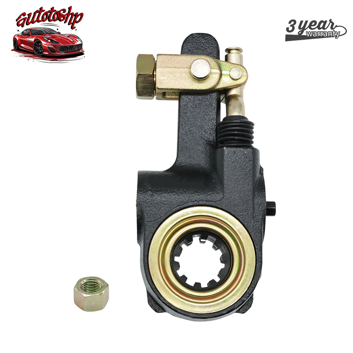 Automatic Slack Adjuster For Gunite AS1132 1381011 H26381 10 Spline 5.5"