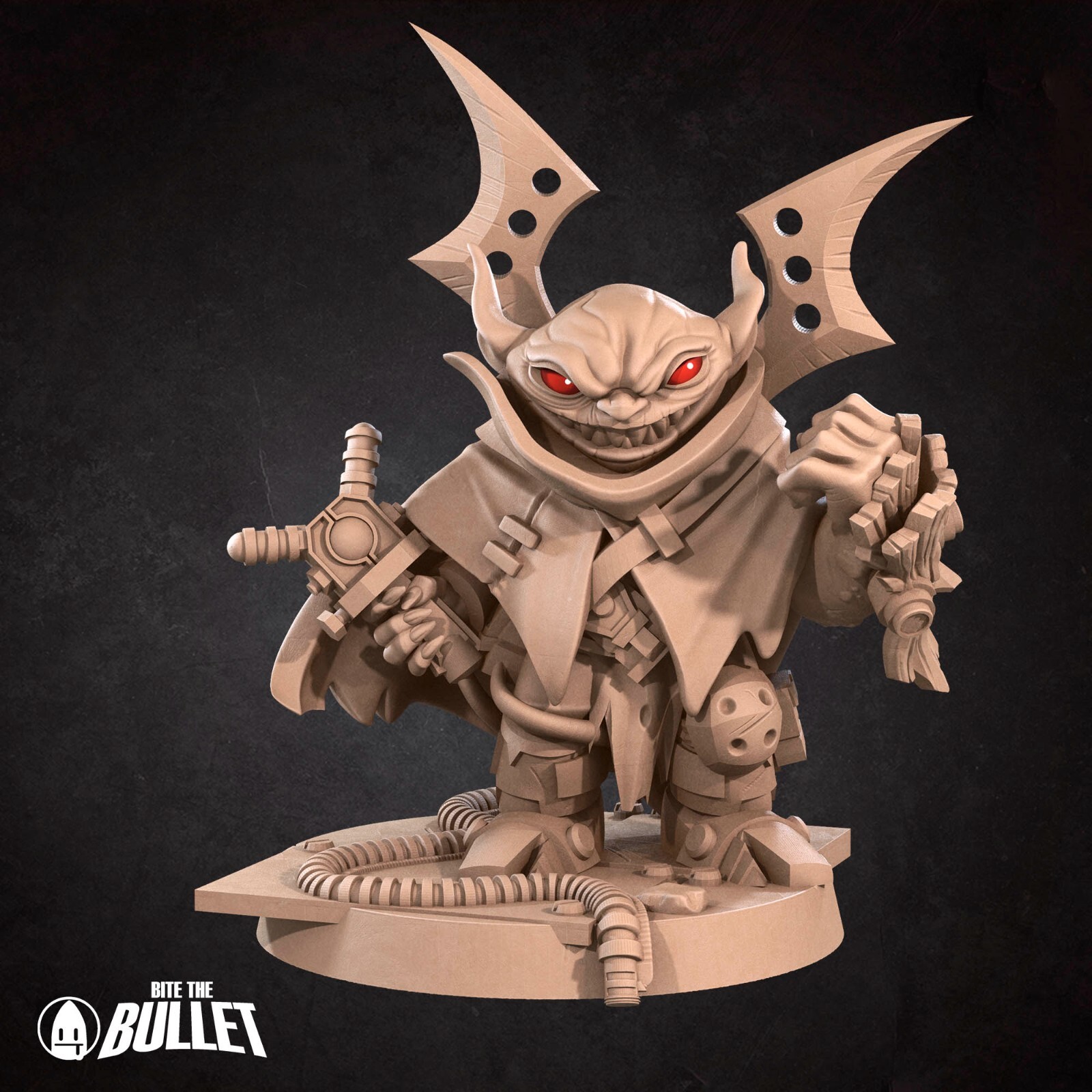 Space Goblin Artificer - Engineer - Bite the Bullet - Dungeons and Dragons