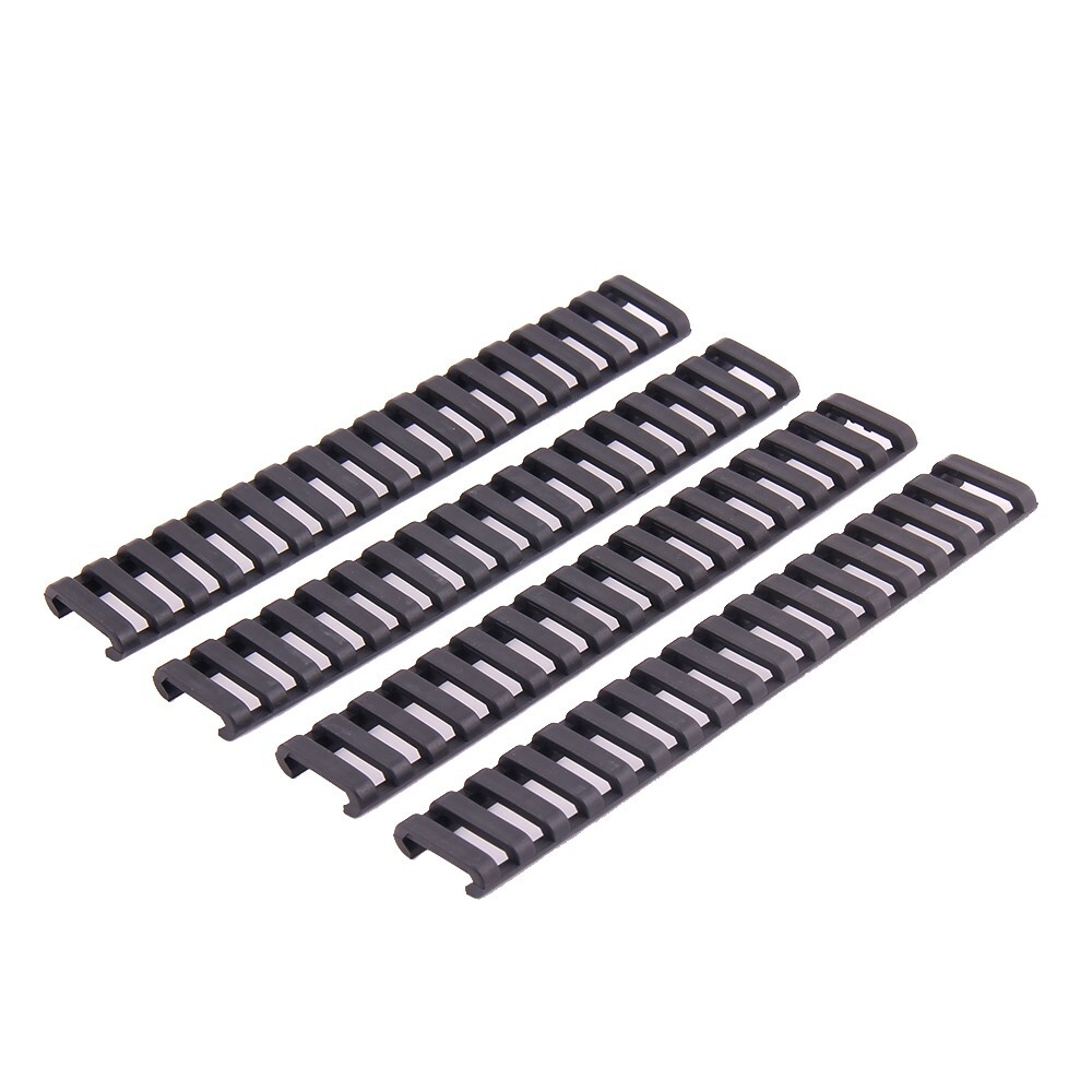 BLACK Rail Ladder Cover Handguard Rail Protector Fire Resistnt