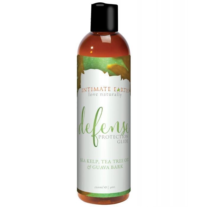 Intimate Earth Defense Organic Protection Glide Water Based Lube - 4 oz
