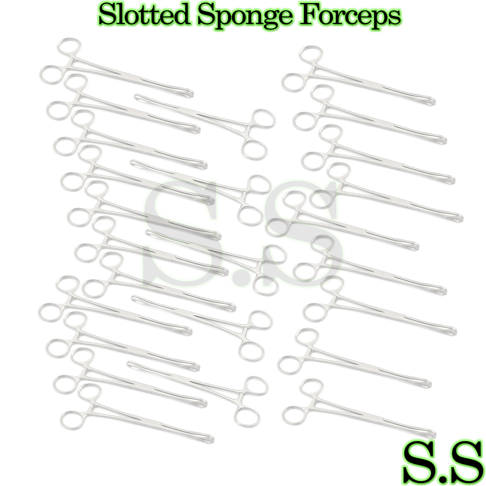 25 (Slotted) Sponge Forceps Body PIERCING INSTRUMENTS