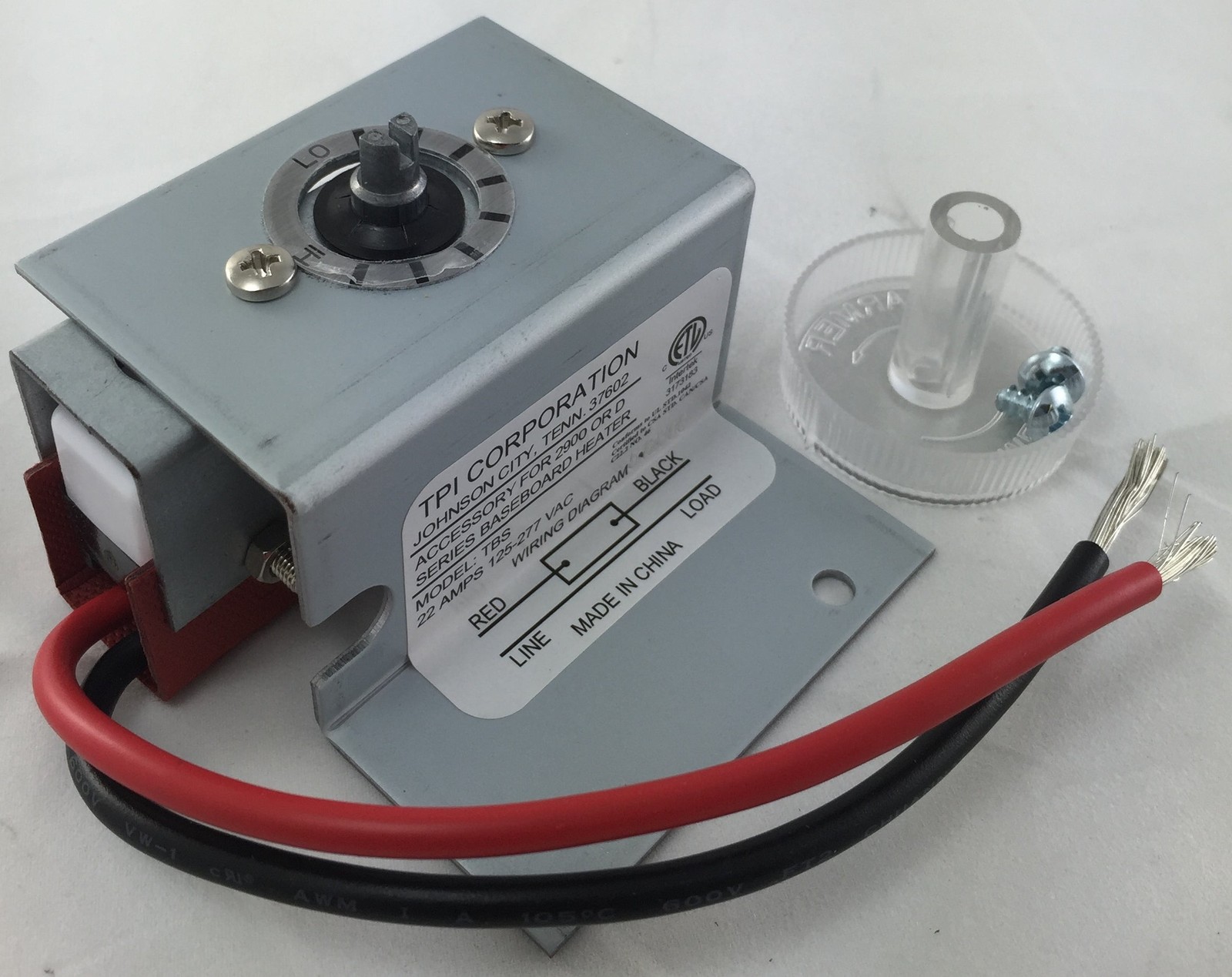 TBS SPST In Built Thermostat Kit