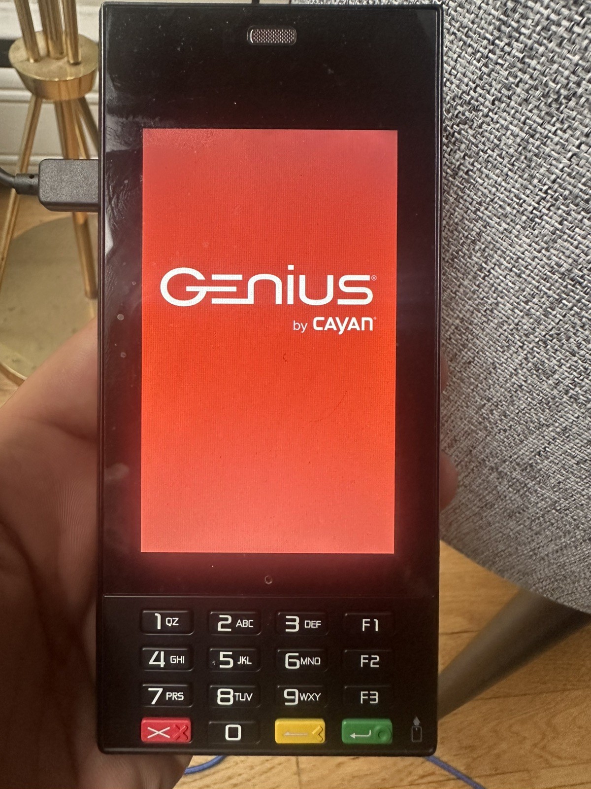 Genius WSX2 Powered by BBPOS Wireless Hand Held POS Credit Card Reader POS - NEW