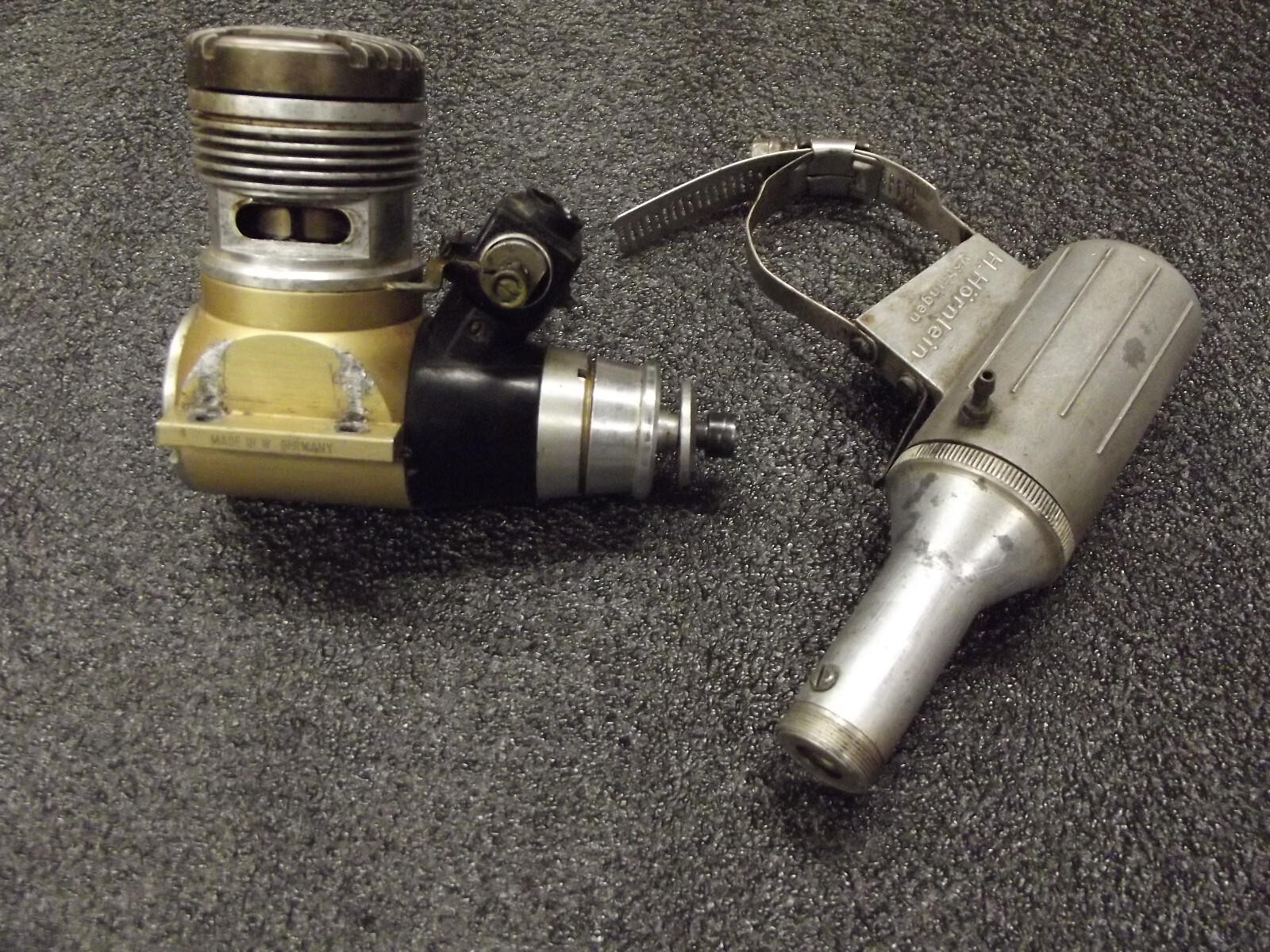 R/C ENGINE Airplane H. Hornlein rc 2 stroke nitro gas 60 10cc w/ Muffler RARE!!!