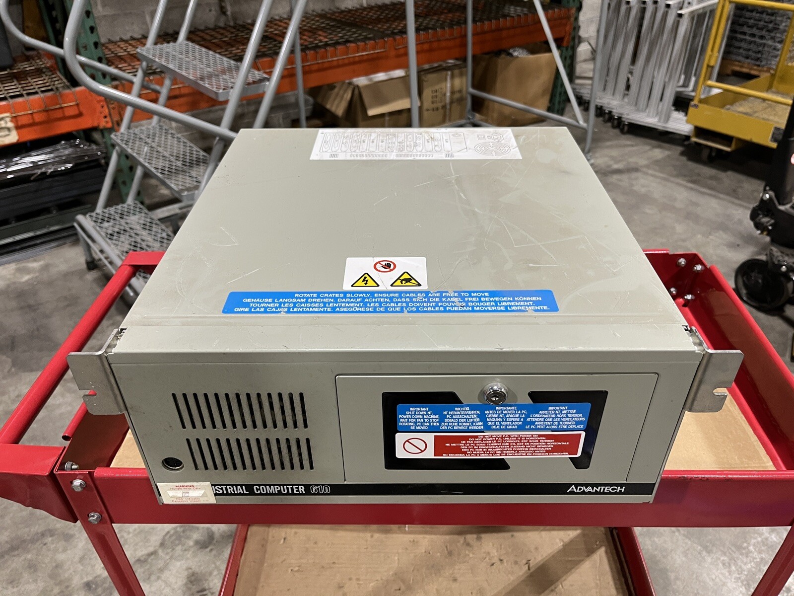 DEK Infinity PC Enclosure IPC-610BP-25ZEA Advantech Industrial Computer 610