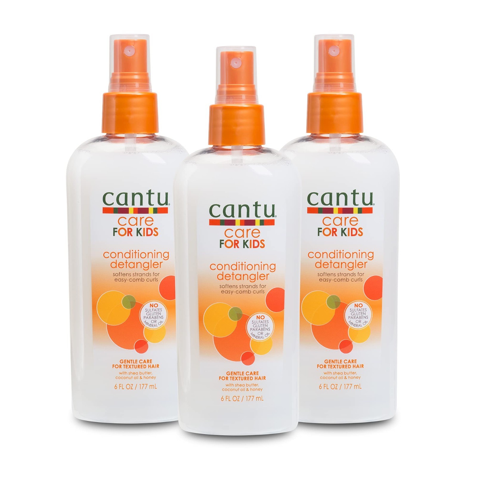 Cantu Care for Kids Conditioning Detangler 6 fl oz (Pack of 3)