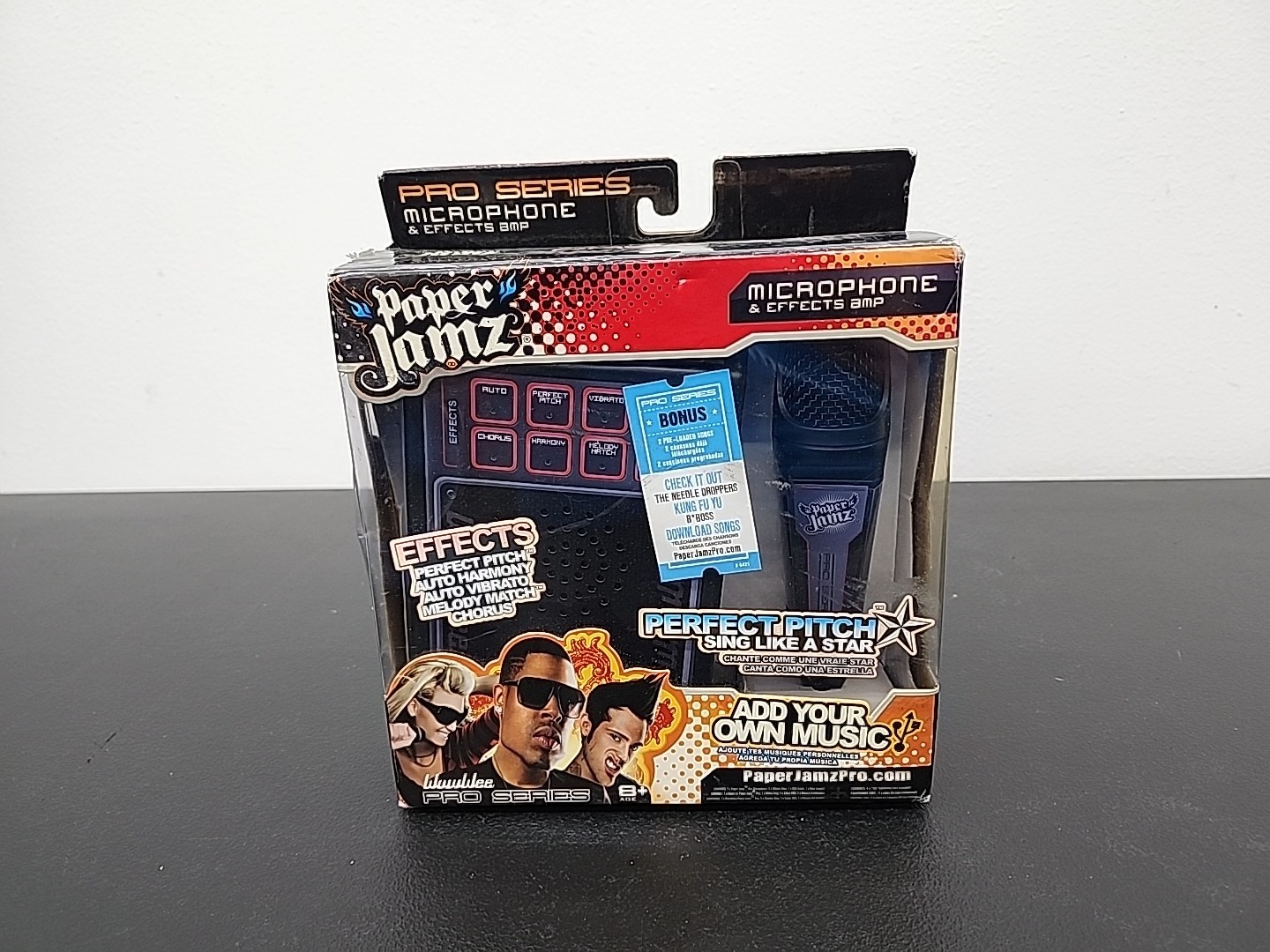 Paper Jamz Microphone And Effects Amp Pro Series WowWee READ