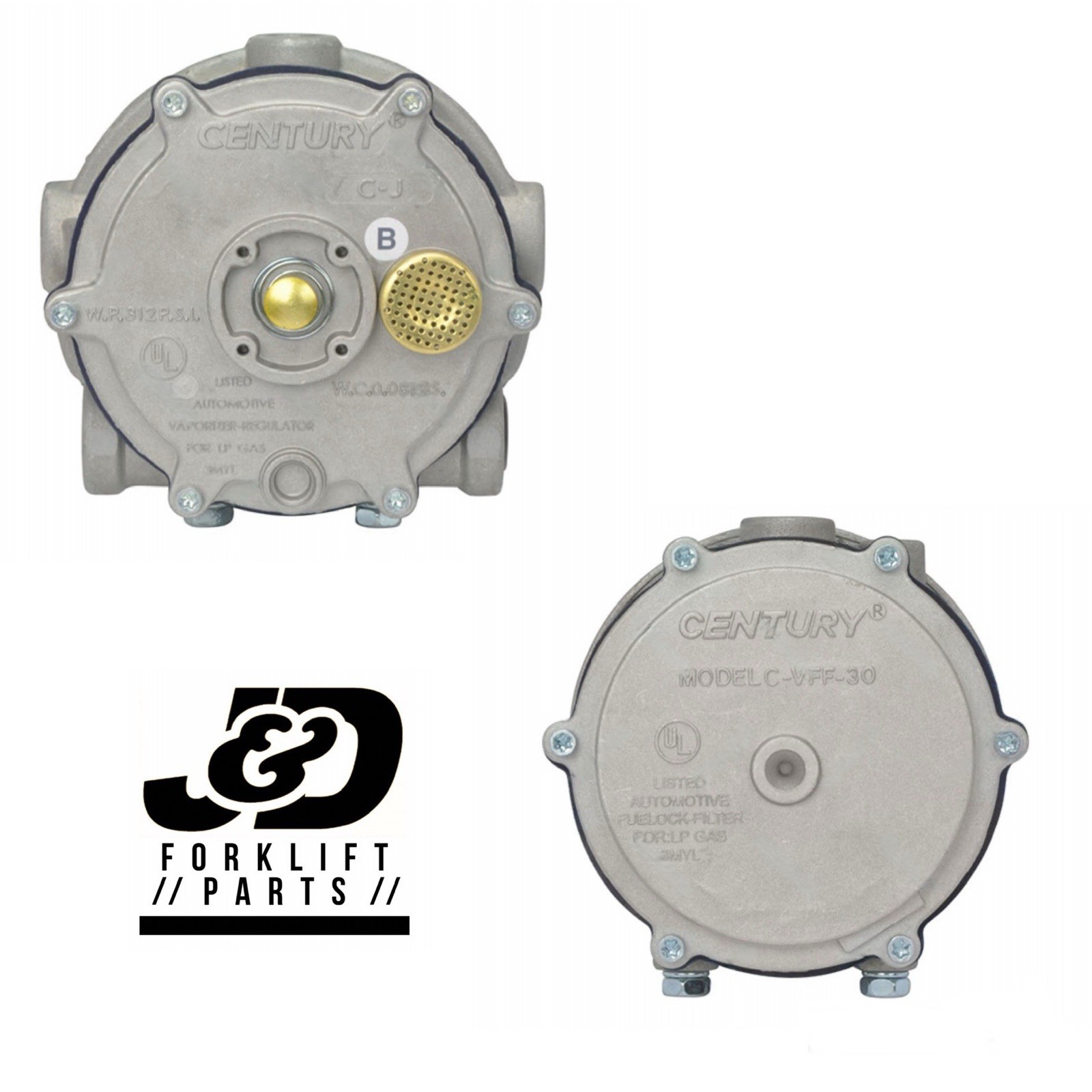 JB-2 & VFF30-2 PROPANE REGULATOR CONVERTER LOCKOFF FORKLIFT