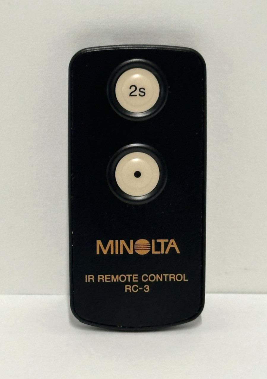 Minolta RC-3 IR Remote Control Shutter Switch For Dimage Vectis Camera NEW BATT