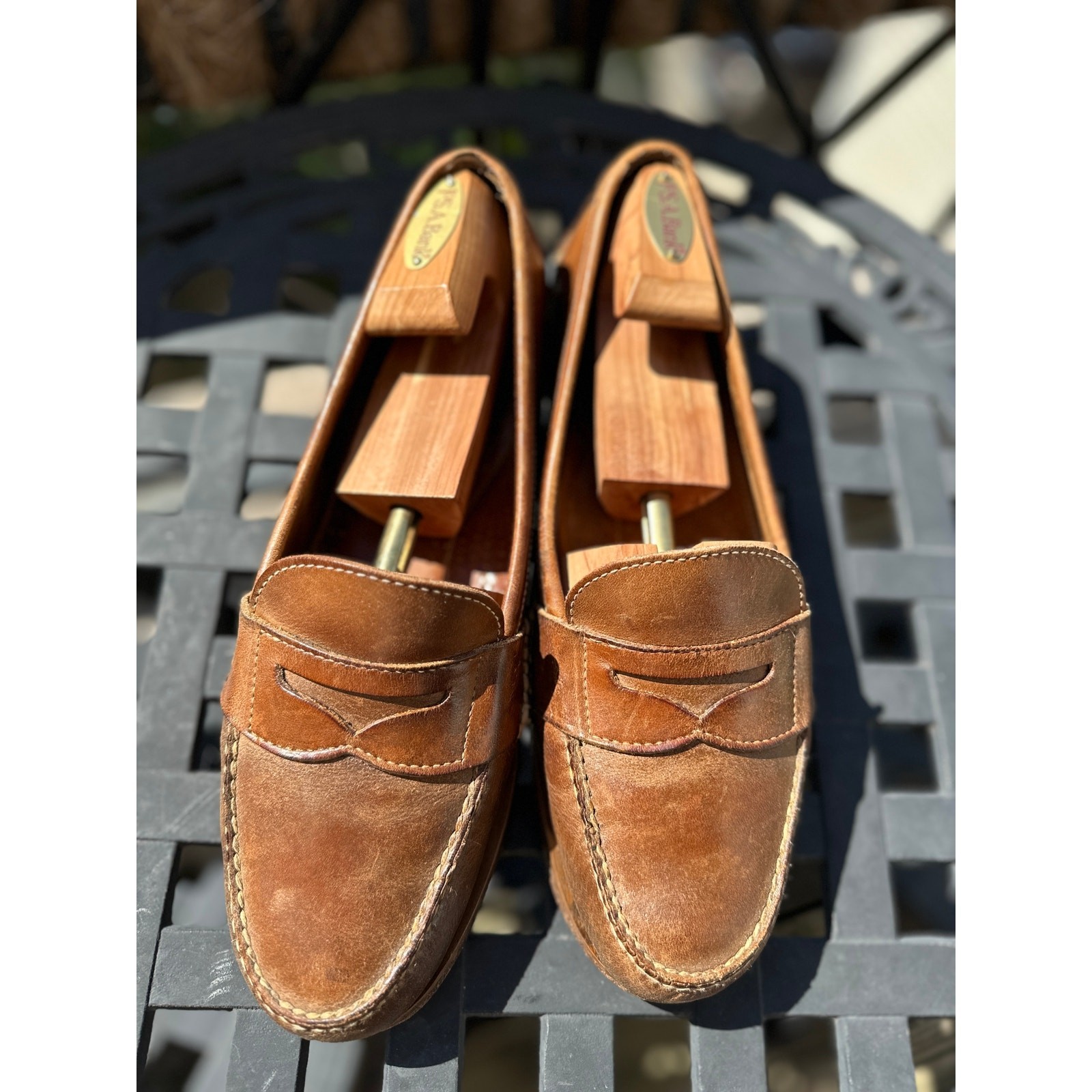 G.H. Bass Weejuns Men’s 11 Brown Leather Penny Loafers Slip-On Classic