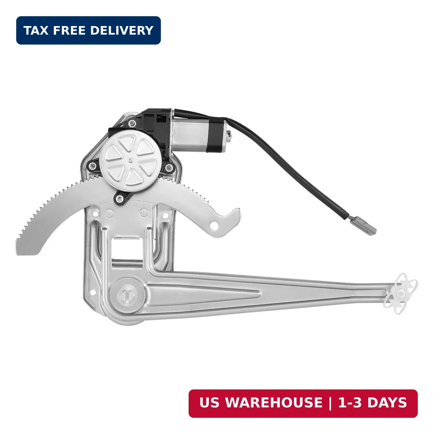 BDFHYK 741-832 Power Window Regulator with Motor Front Right Compatible with For