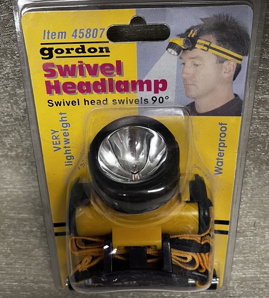 Western Safety Swivel Lens Head Lamp New