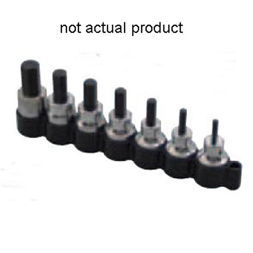 Lisle 33910 Hex Bit Socket 3/8" Drive, 8mm