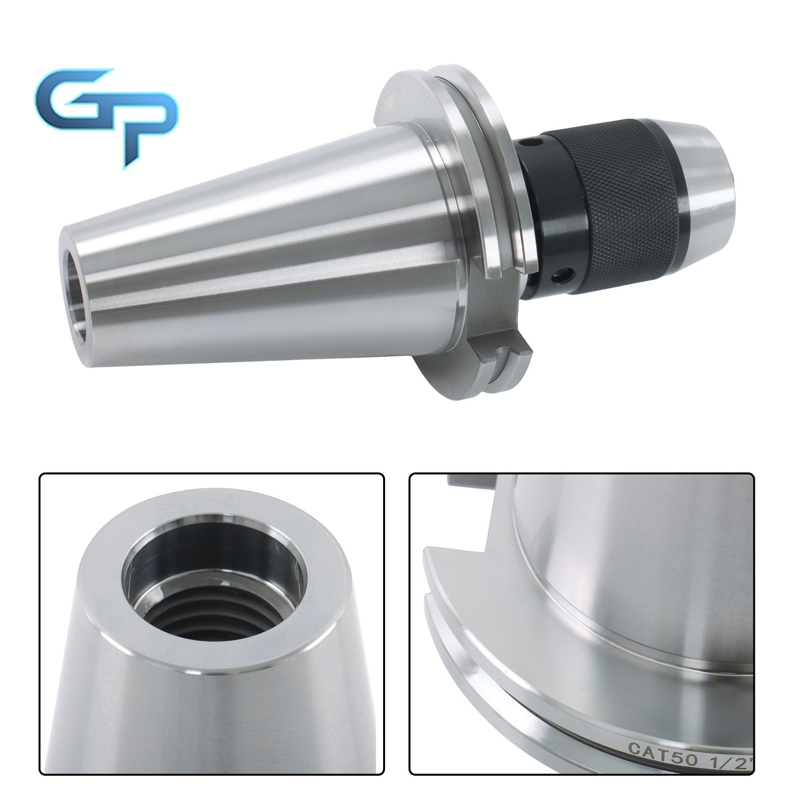 1/2 CAT50 Precision Keyless Drill Chuck Integrated Ball Bearing Tool