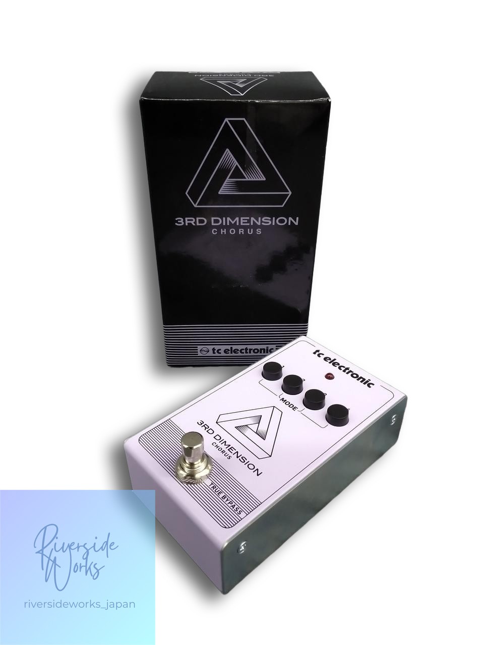TC ELECTRONIC 3rd Dimension Chorus Effects Pedal Used JP