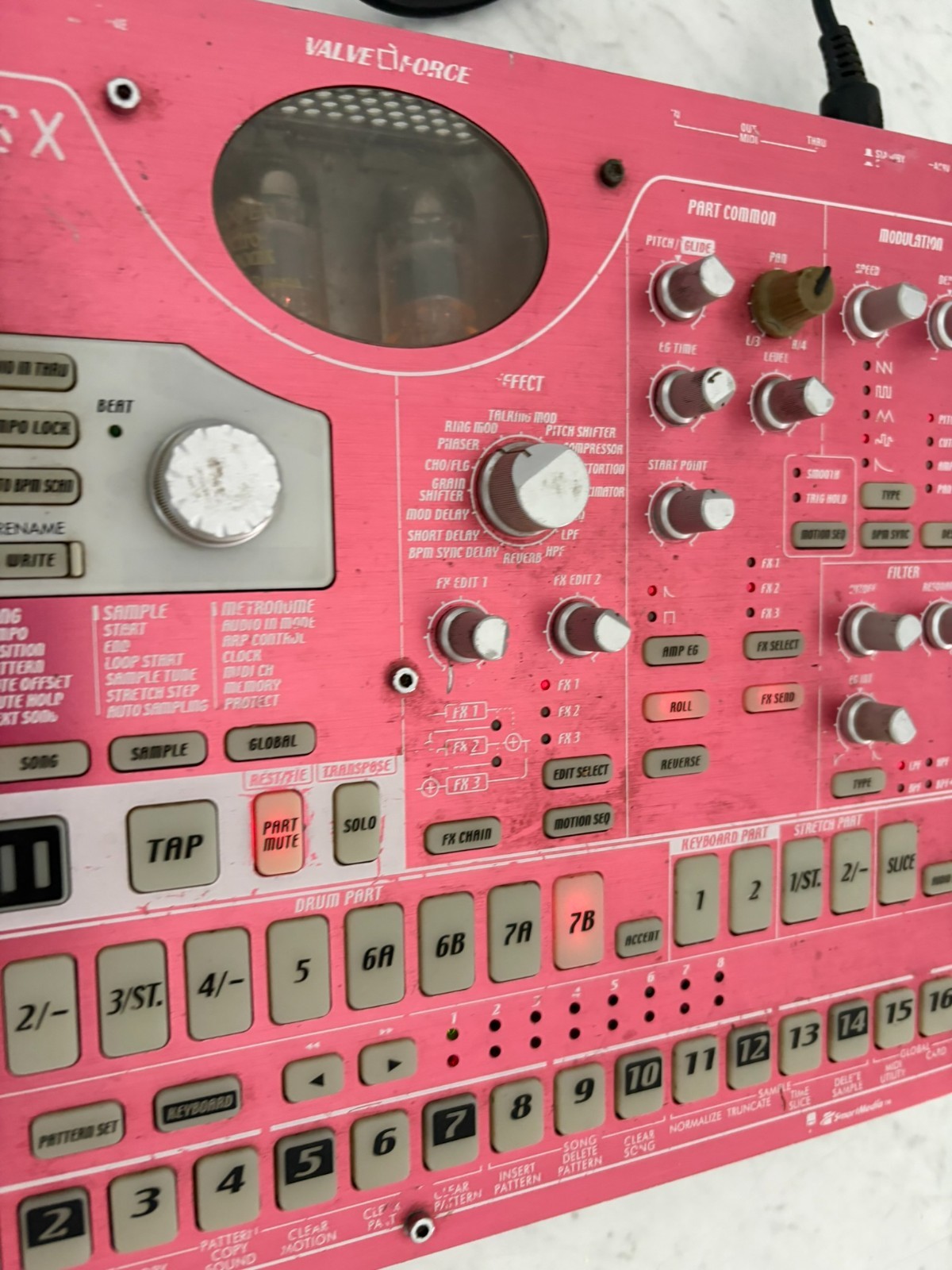Korg ESX1 Sampler In Average Condition