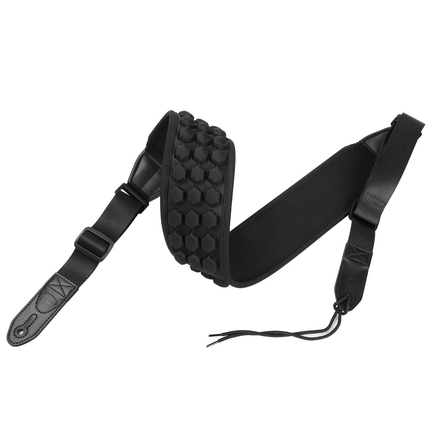 SGPRO SG-BS26 Air-Cushioned Guitar and Bass Strap, 50-57 inches | Extra-wide ...