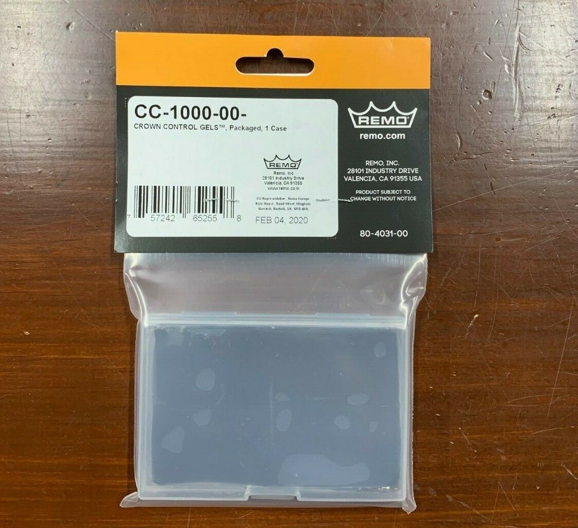 Remo Crown Control Gels, 8 Pack - New! CC-1000-00