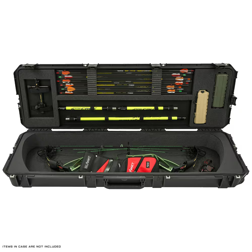 SKB iSeries Long/Target Bow Case, Black, Durable Protection (3i-5014-PL)