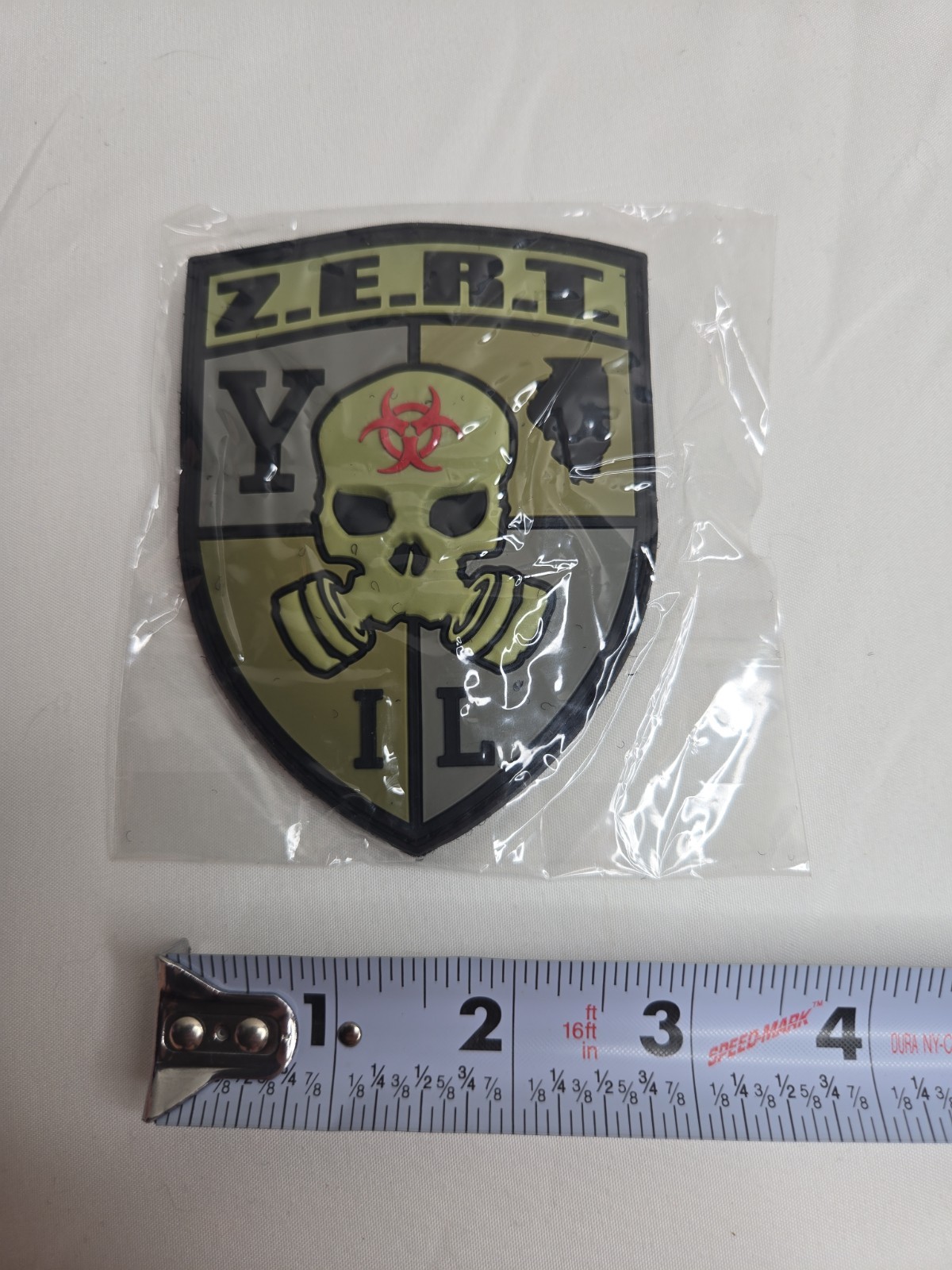 ZERT NATION Illinois State PVC Morale Patch Zombie Zero Day