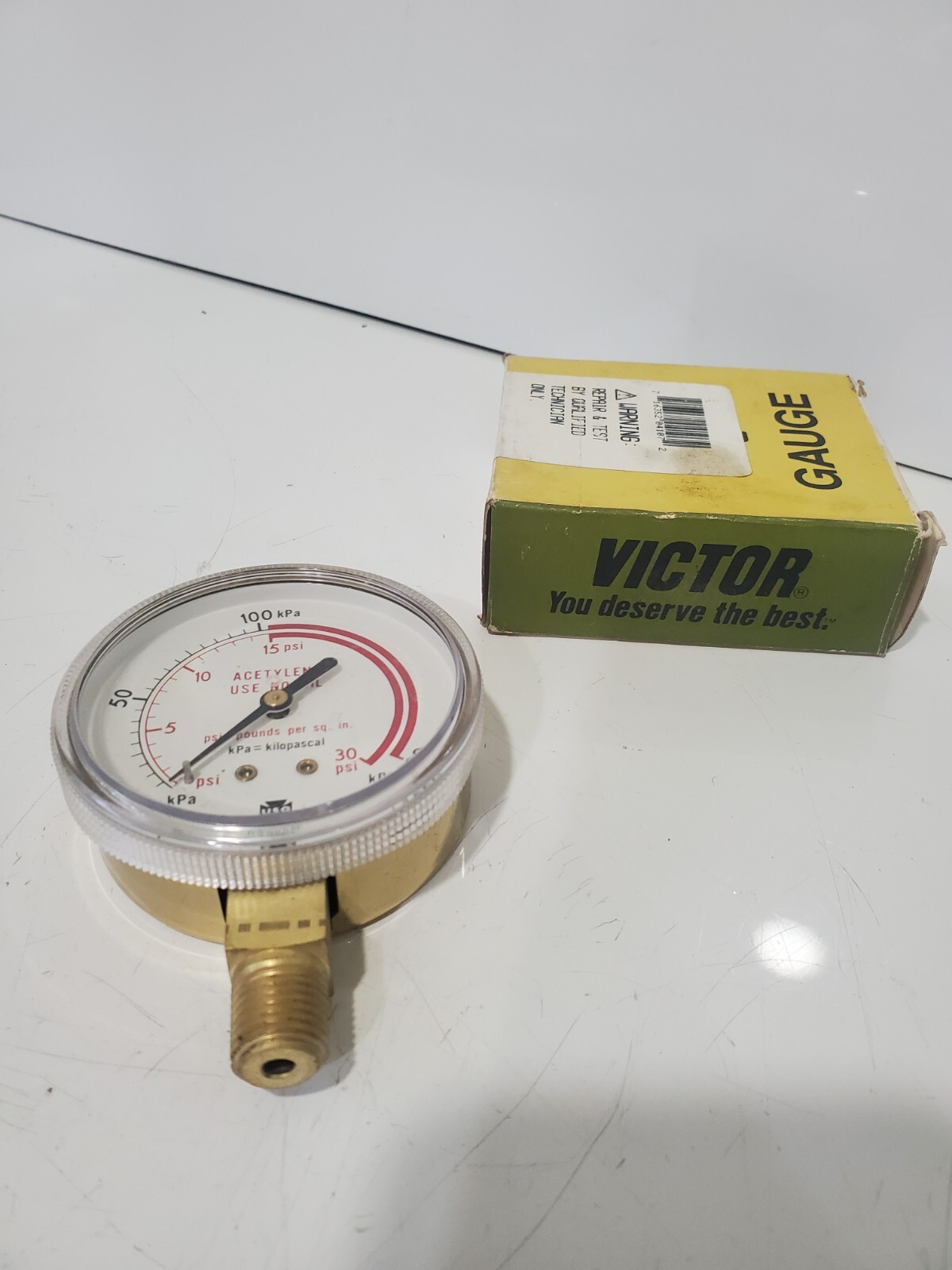 Victor 1424=0034 21/2"x30# Red Arc NOS