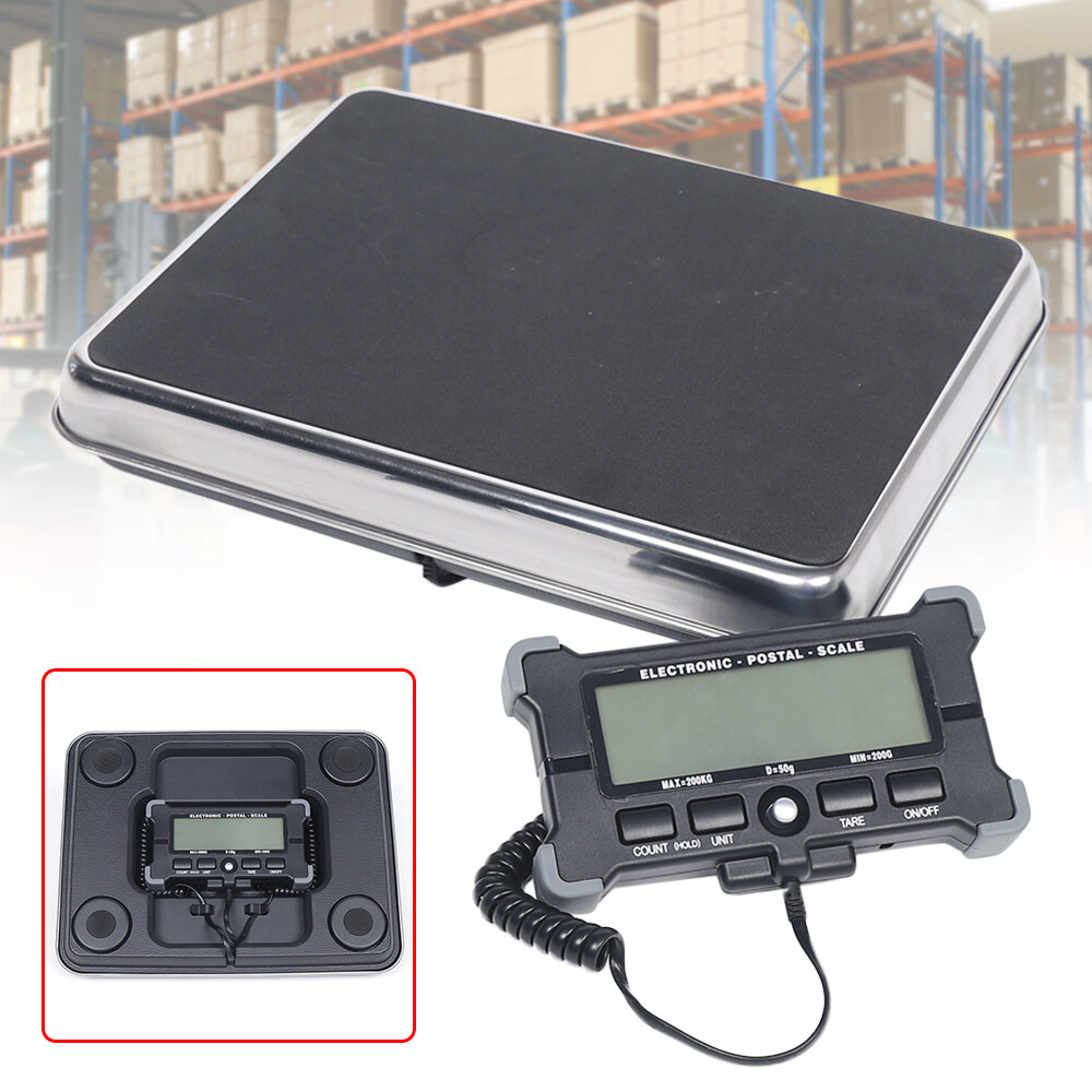 440 LBS Digital Postal Scale Weight Shipping Postage Scales Mail Letter Package