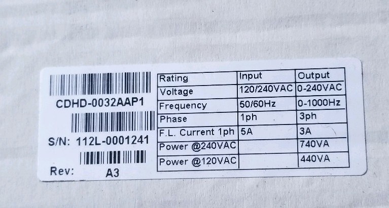 Servotronix CDHD-0032AAP1