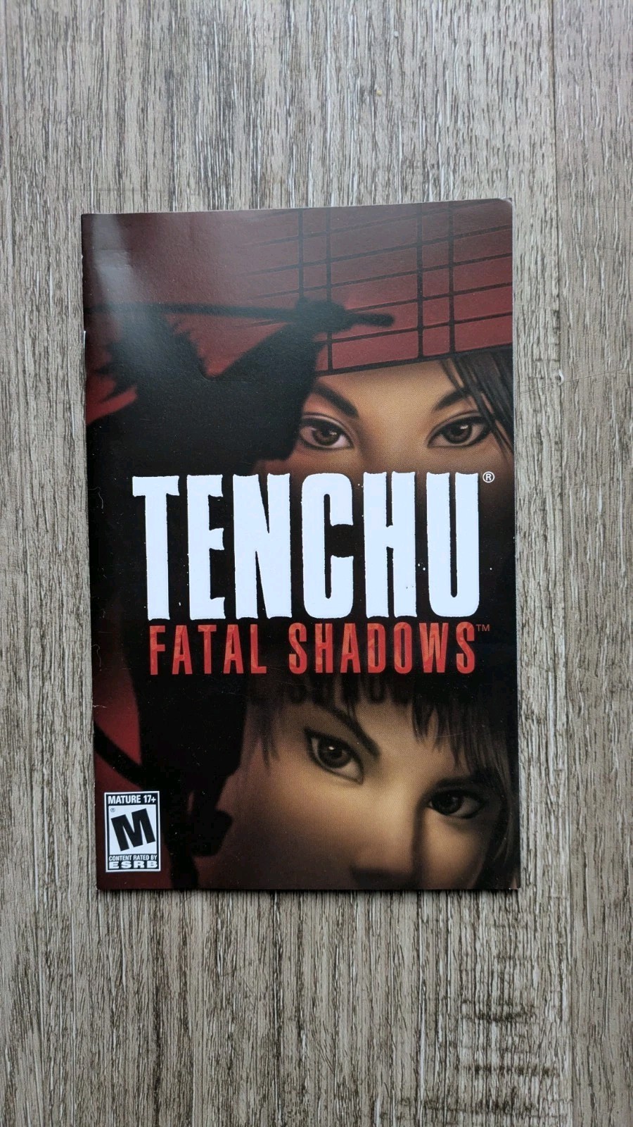 tenchu fatal shadows ps2 Manual Only Authentic
