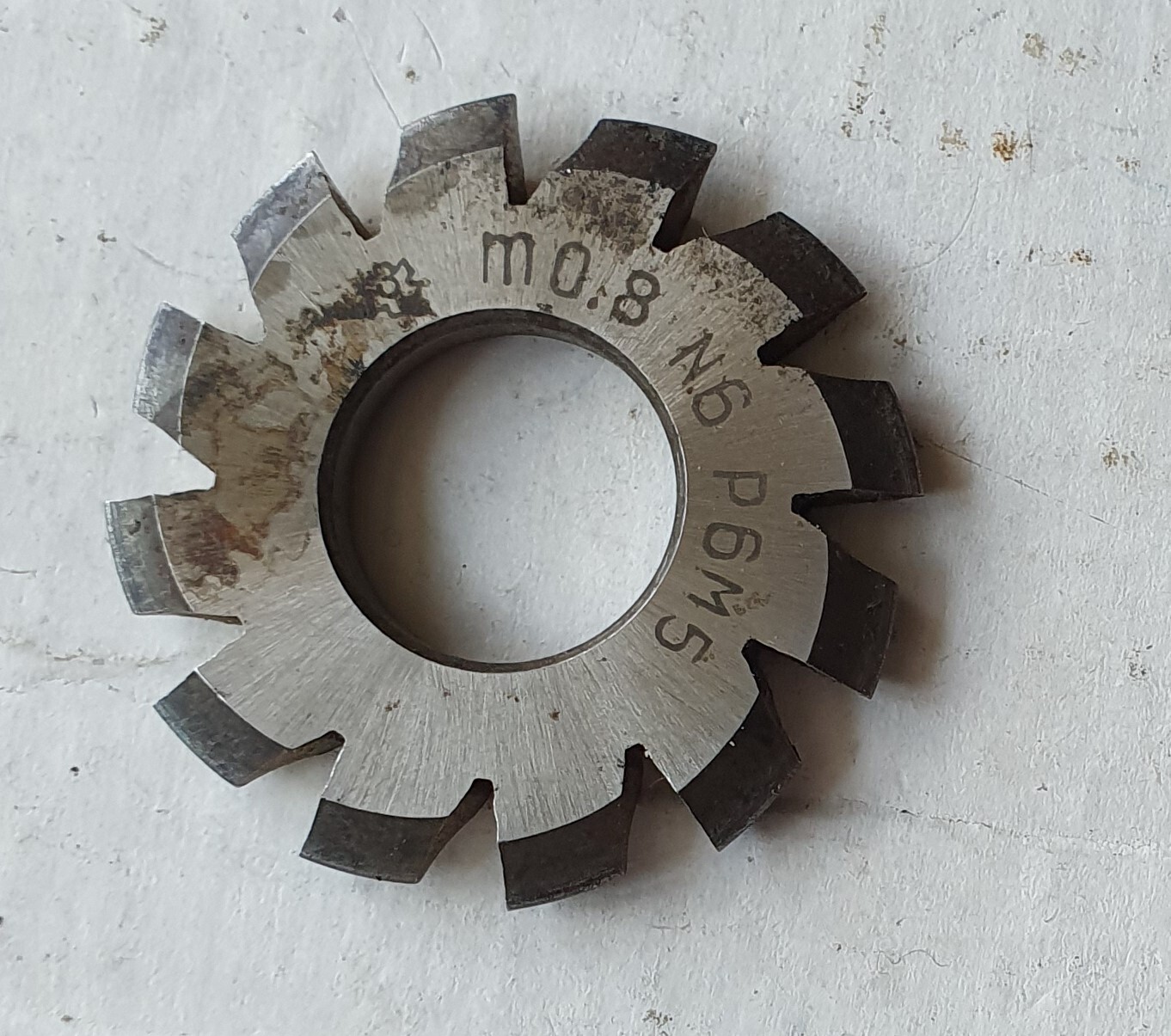 Involute Gears Cutter M 0.8 HSS
