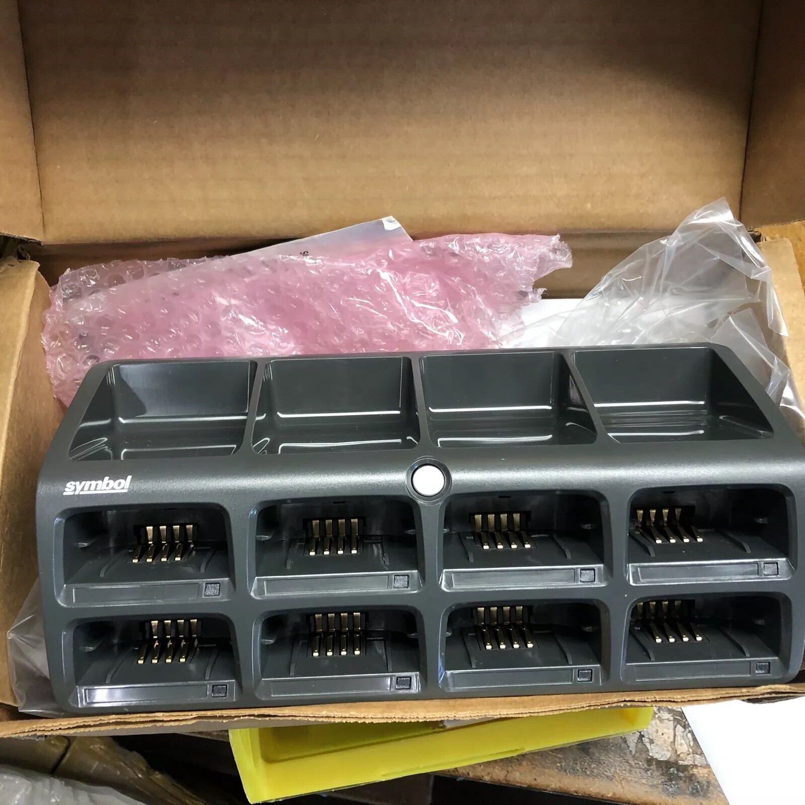 OPEN BOX Symbol SAC5070-801CR 8 SLOT BATTERY CHARGER charges 8 RS507 batteries