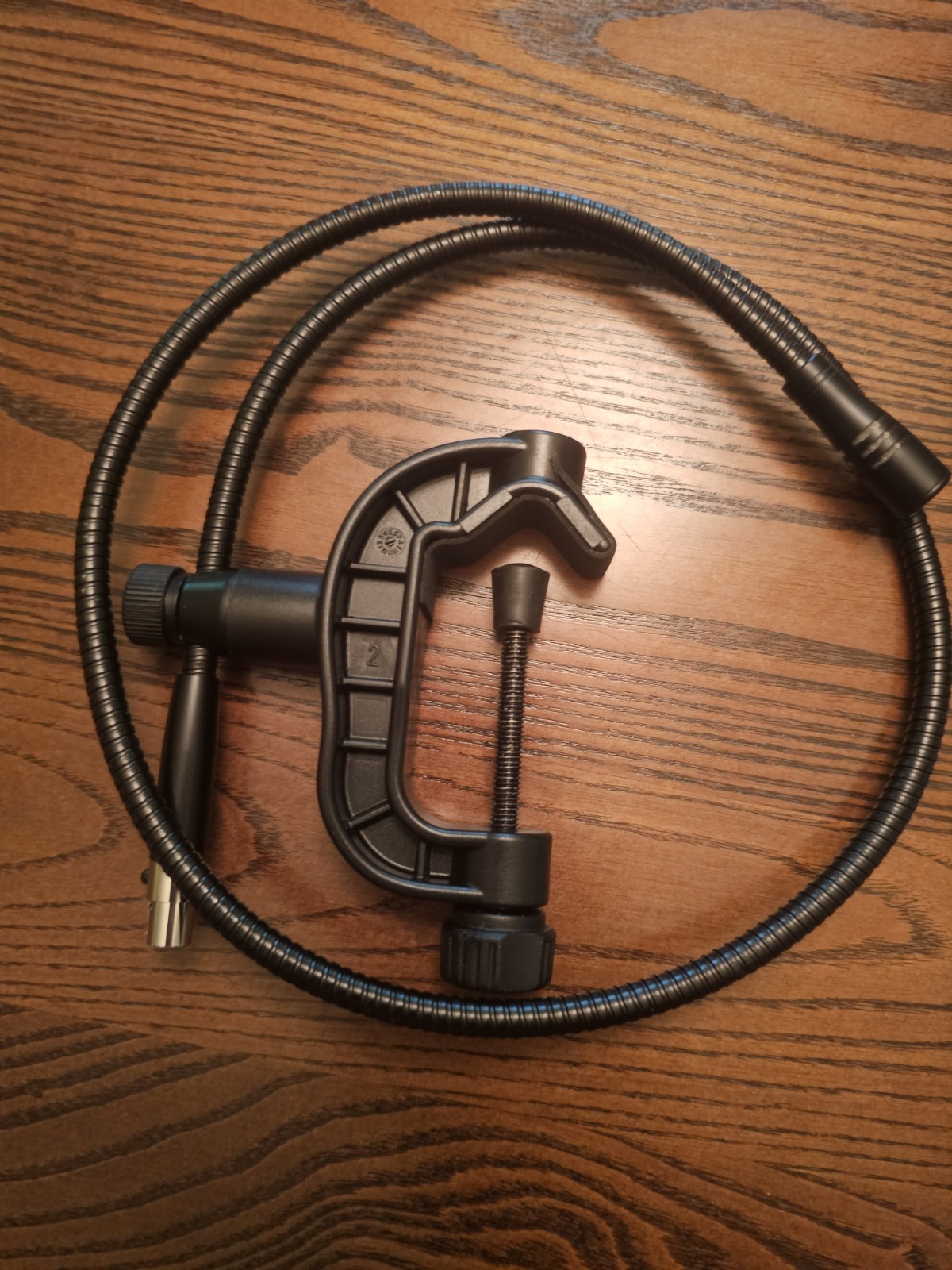 2x SpeechWare TwistMike Clamp On Table Mike Gooseneck Microphone 3.5mm