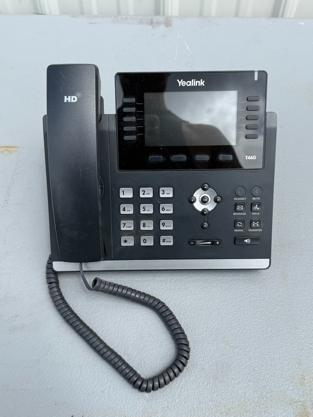 Yealink SIP-T46G IP Phone - Black