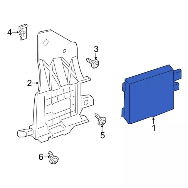 Genuine Ford Blind Spot Radar HV6Z-14C689-A
