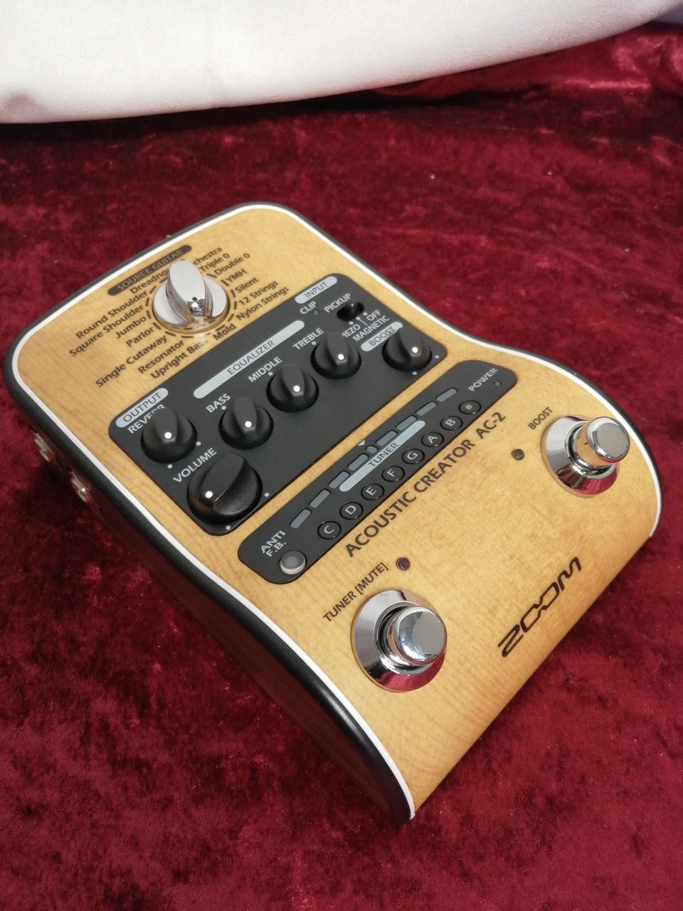 ZOOM AC-2 Acoustic Creator Effect Pedal