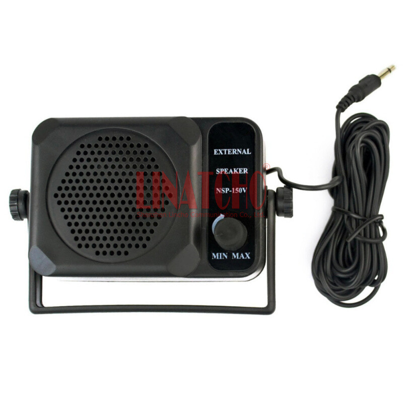NSP-150V HAM HF VHF UHF Car Two Way Radio Volume Control Mini External Speaker