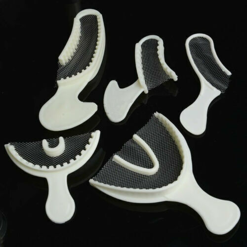 50 Pcs Dental Disposable Impression Bite Registration Trays Triple P/Q/S/A/F