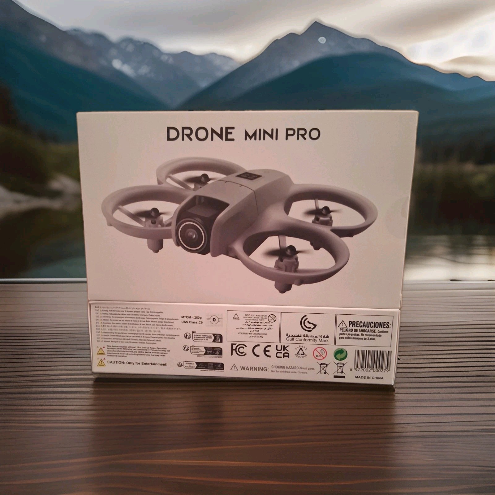 Drone Mini Pro Ready-to-Fly Drone 2.4G Camera w/ Remote, 80m Range, 7min