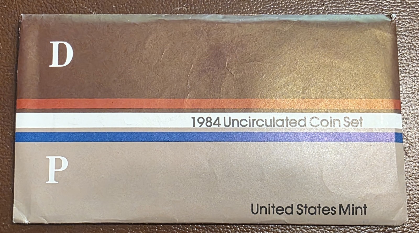 1984 US MINT UNCIRCULATED COIN SET P D