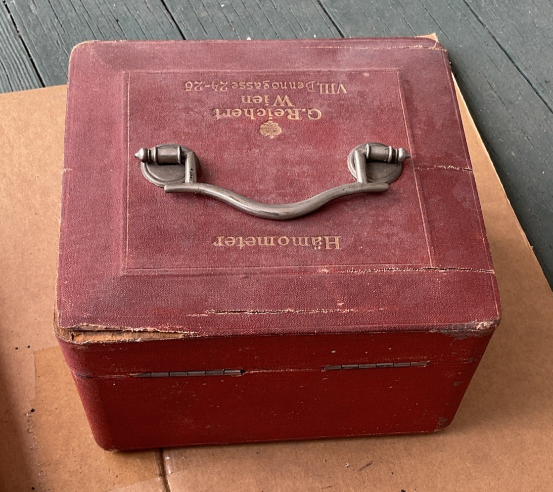 Antique 19th Century C. Reichart Hamometer Relative Microscope