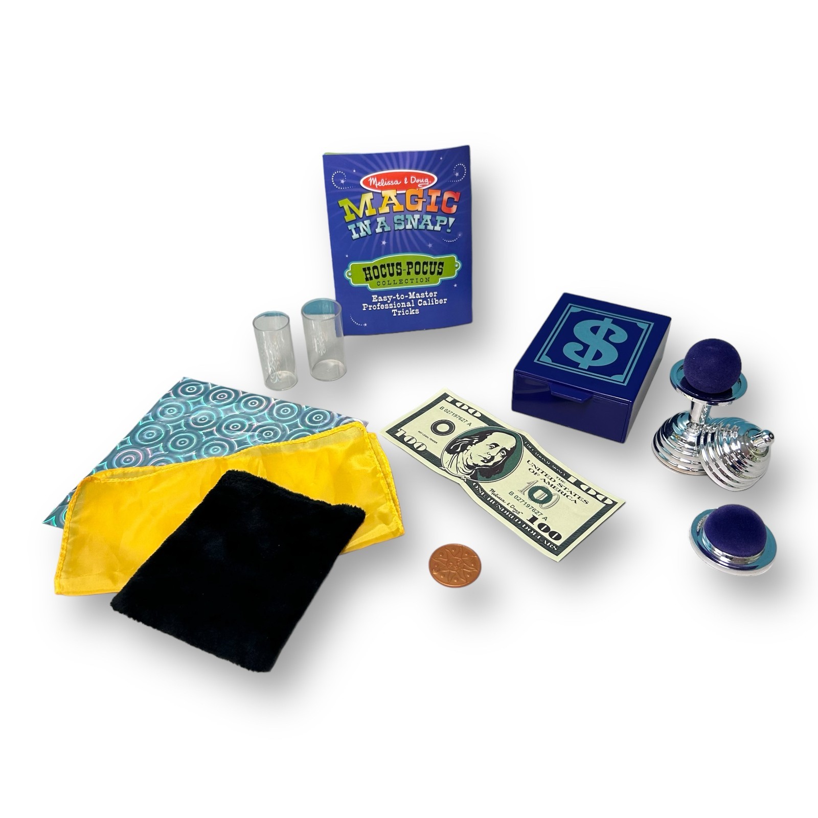 Melissa & Doug Magic in a Snap Hocus-Pocus Magician Tricks Collection