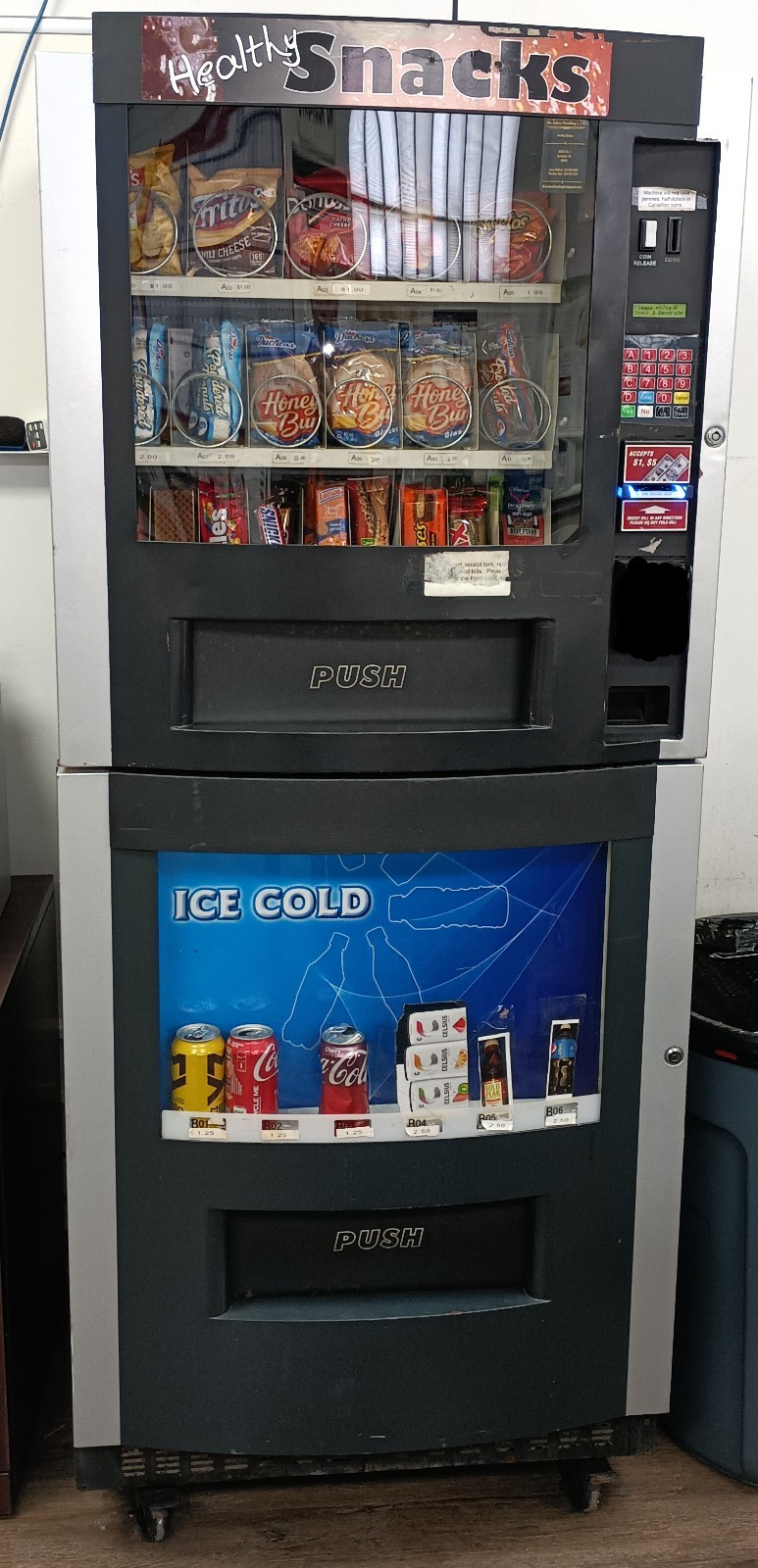 RS-800/850 Combo Vending Machine