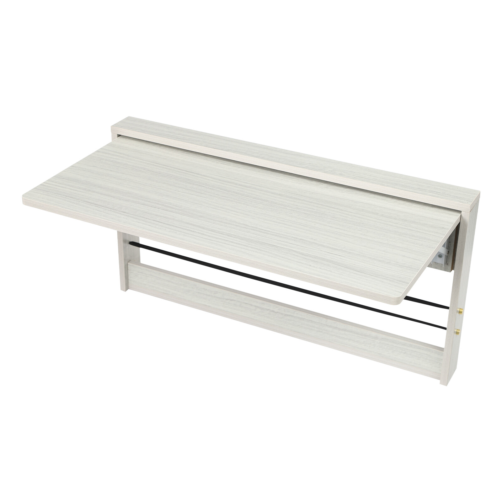 Folding Table Wall Mounted Folding Table Study Table Space Saving 31.5x16.3 in