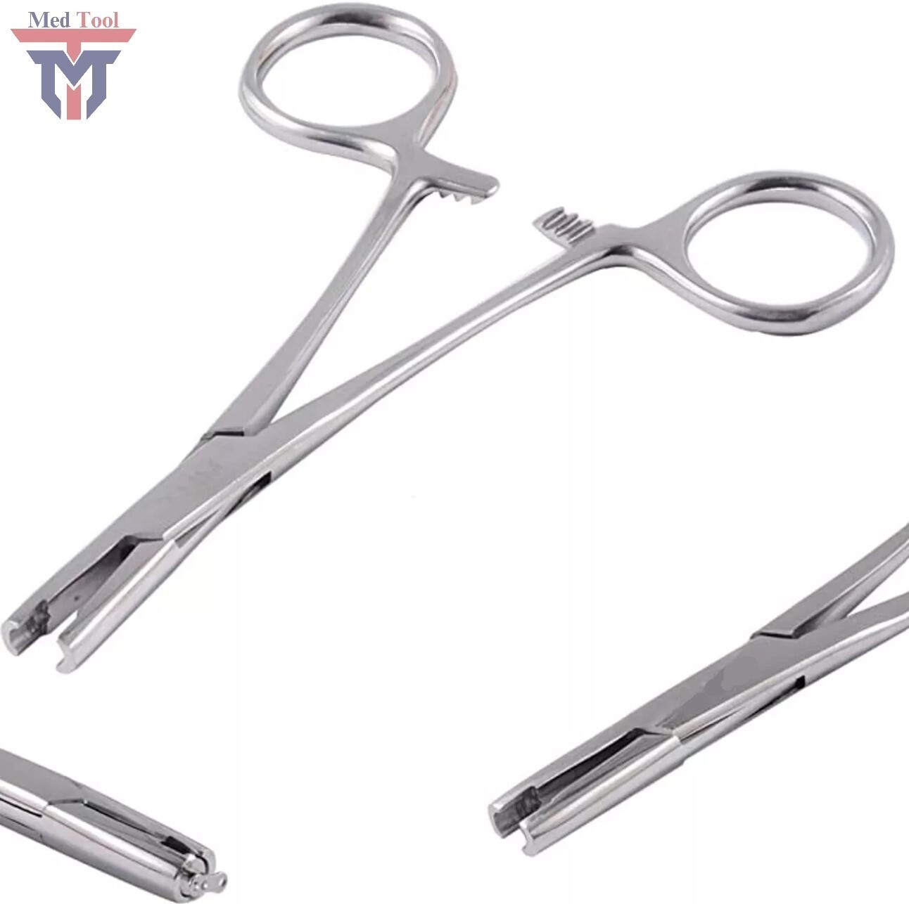 5mm Micro Dermal Anchor Tube Insertion Hemostat Forceps Body Piercing Tool