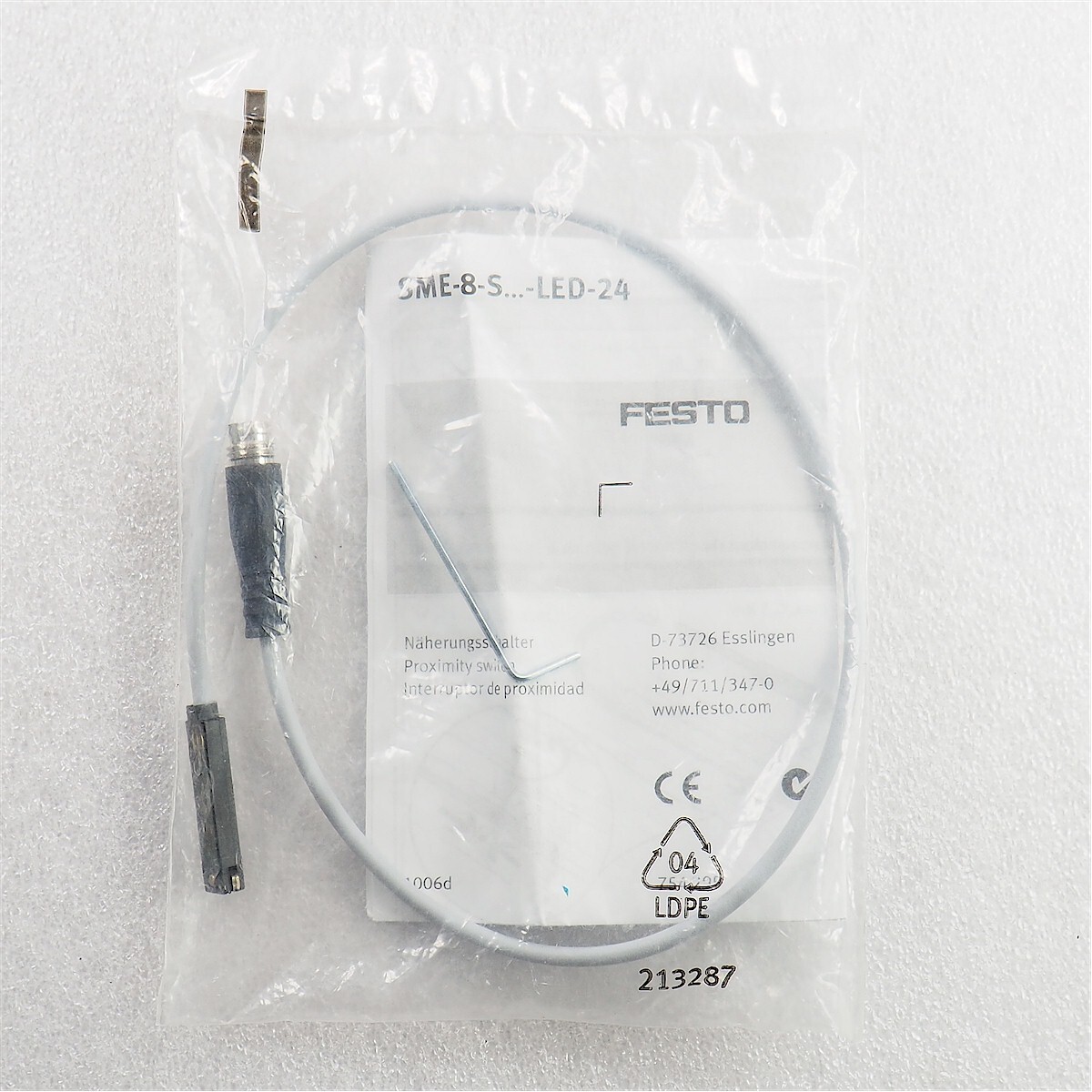 NEW FESTO 150857 SME-8-S-LED-24 Proximity Sensor