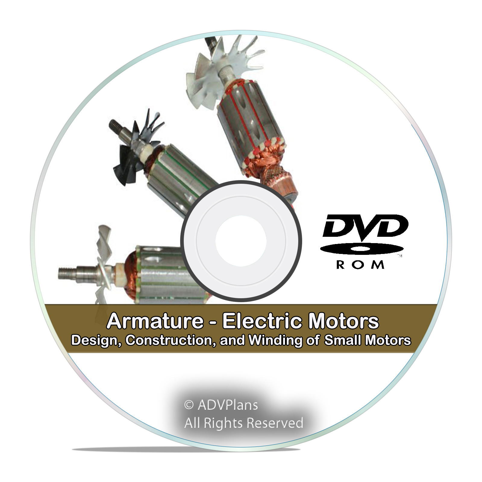 Armature Electric Motors Design Construction Winding Library Guide Books CD V75