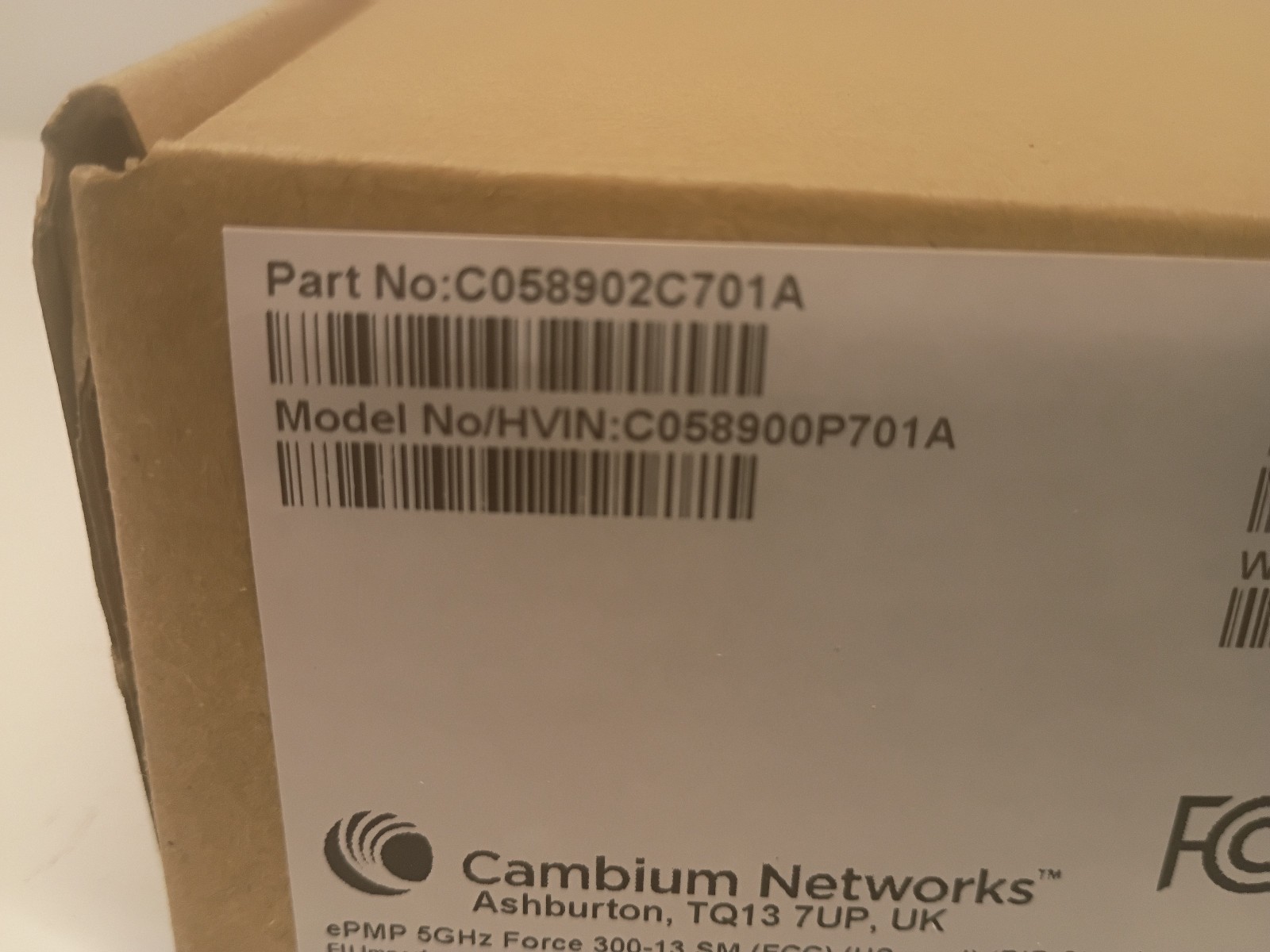 CAMBIUM NETWORKS ePMP FORCE 300-13 C058902C701A