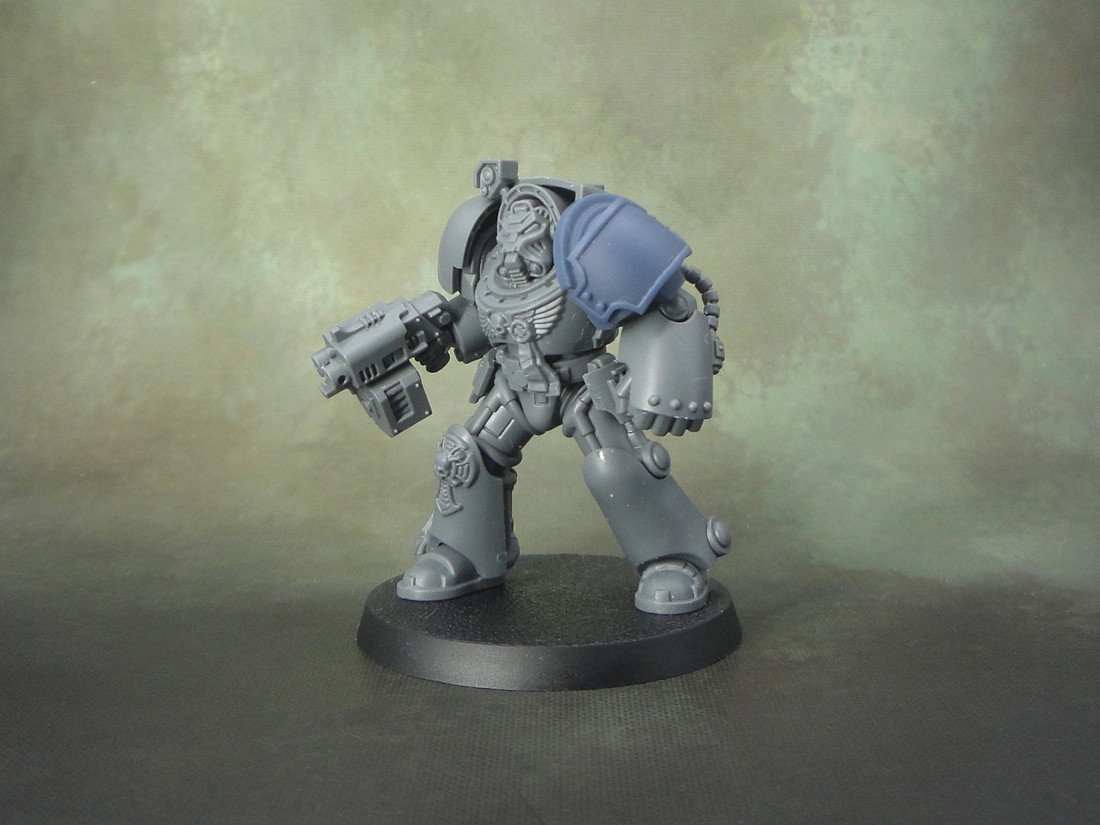 Exterminator Shoulder Pads Blank CMD SM (x5)  - compatible 40k teminator